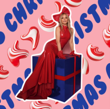 KYLIE CHRISTMAS (FULLY WRAPPED) (TRANSPARENT RED VINYL) | VINYL RECORD (LP)