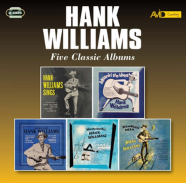 WILLIAMS, HANK | FIVE CLASSIC ALBUMS | CD