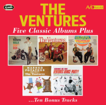 VENTURES | FIVE CLASSIC ALBUMS PLUS | CD