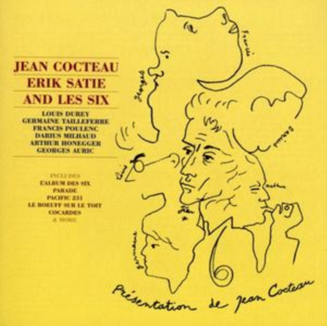 UNKNOWN | COCTEAU SATIE & LES SIX | CD