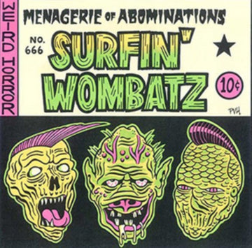 MENAGERIE OF ABOMINATIONS (LIMITED 10 COLOURED VINYL MINI LP, 7 SONGS) | 10IN VINYL