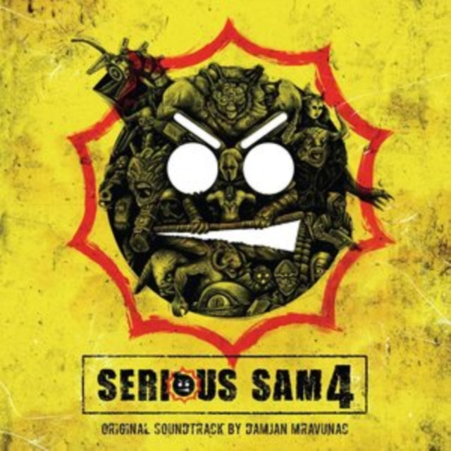 MRAVUNAC, DAMJAN | SERIOUS SAM 4 OST (TRANSLUCENT YELLOW VINYL/2LP) | VINYL RECORD (LP)