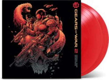 GEARS OF WAR 2 OST (2LP/180G/RED VINYL) | VINYL RECORD (LP)