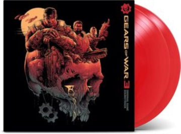 GEARS OF WAR 3 OST (2LP/180G/RED VINYL) | VINYL RECORD (LP)