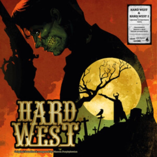 PRZYBYLOWICZ, MARCIN & JASON GRAVES | HARD WEST & HARD WEST 2 OST (ORANGE & BLUE TRANSPARENT VINYL/2LP) | VINYL RECORD (LP)