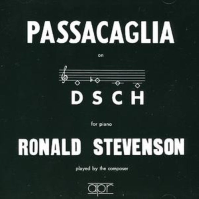 STEVENSON | STEVENSON PASSACAGLIA ON DSCH | CD