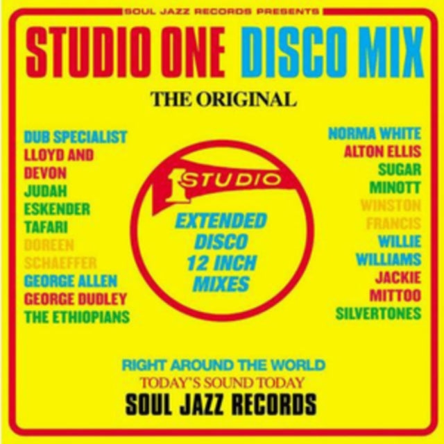 SOUL JAZZ RECORDS PRESENTS | STUDIO ONE DISCO MIX | VINYL RECORD (LP)