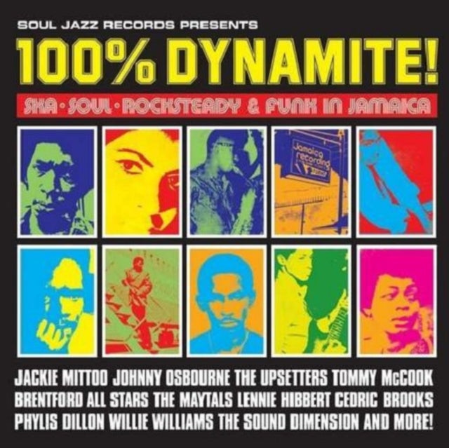 SOUL JAZZ RECORDS PRESENTS | 100% DYNAMITE | VINYL RECORD (LP)