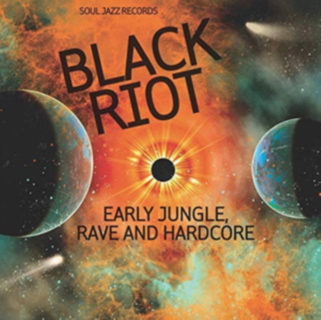 SOUL JAZZ RECORDS PRESENTS | BLACK RIOT: EARLY JUNGLE, RAVE & HARDCORE (2LP/DL CARD/MINI GRAPHIC NOVEL) | VINYL RECORD (LP)