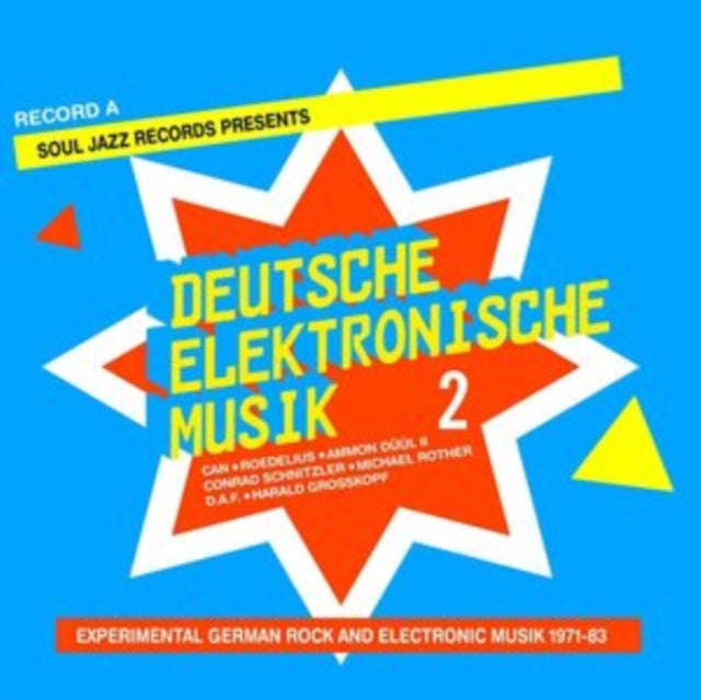 SOUL JAZZ RECORDS PRESENTS | DEUTSCHE ELEKTRONISCHE MUSIK 2: EXPERIMENTAL GERMAN ROCK & ELECTRONIC MUSIC 1971-83 (RECORD A) | VINYL RECORD (LP)