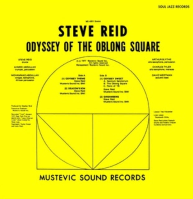 REID, STEVE | ODYSSEY OF THE OBLONG SQUARE | VINYL RECORD (LP)