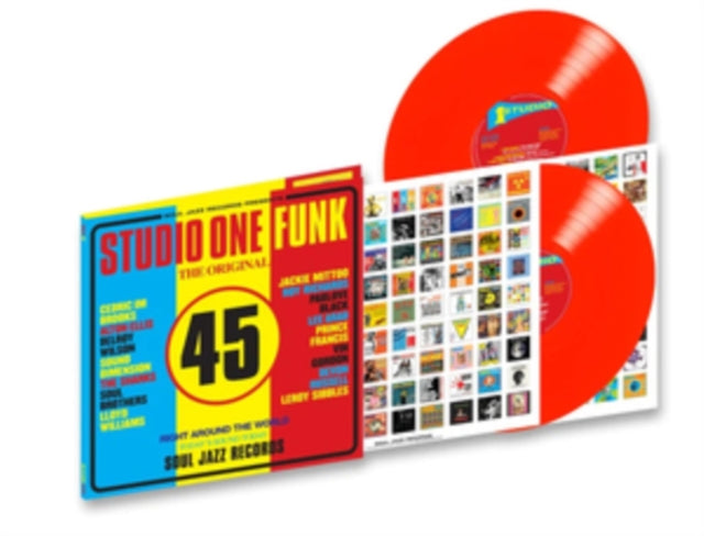 SOUL JAZZ RECORDS PRESENTS | STUDIO ONE FUNK (2LP/RED VINYL) | VINYL RECORD (LP)