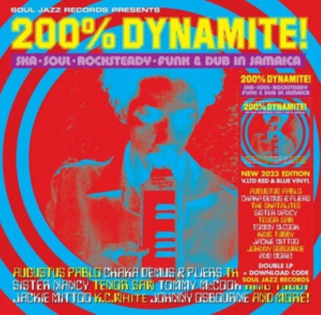 SOUL JAZZ RECORDS PRESENTS | 200% DYNAMITE! SKA, SOUL, ROCKSTEADY, FUNK & DUB IN JAMAICA (2LP) | VINYL RECORD (LP)