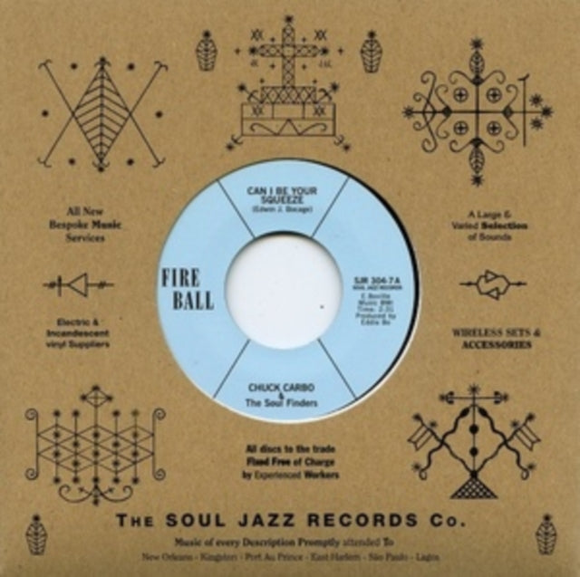 CARBO, CHUCK & THE SOUL FINDERS | CAN I BE YOUR SQUEEZE / TAKE CARE YOUR HOMEWORK FRIEND | 7IN VINYL