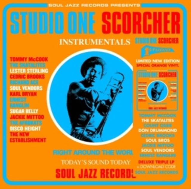 VARIOUS ARTISTS | STUDIO ONE SCORCHER (2LP/COLOURED VINYL) | VINYL RECORD (LP)