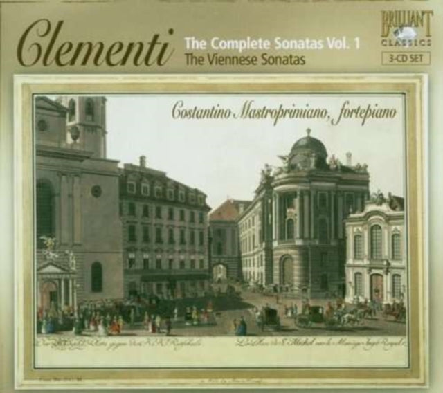 BACH, J.S. | CLEMENTI, 'THE COMPLETE SONATAS, VOLUME 1 - THE VIENNESE SONATAS', OP.7 #'S 1-3, OP.8 #'S 1-3, | CD