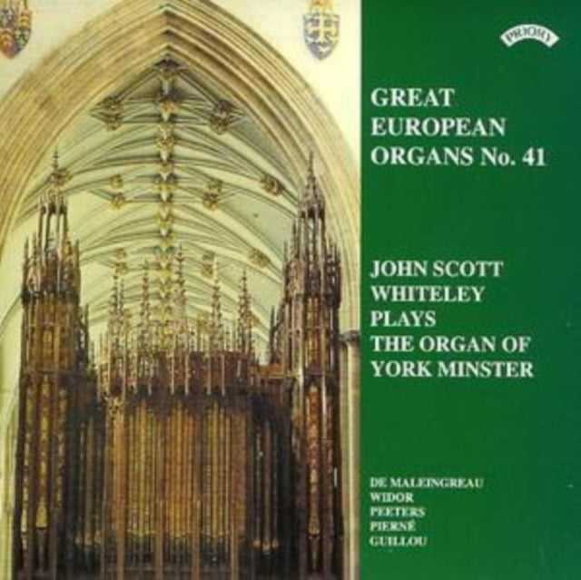 UNKNOWN | GREAT EUROPEAN ORGANS NO 41 YORK MINSTER | CD