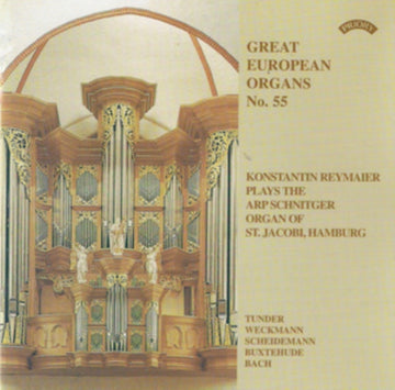 UNKNOWN | GREAT EUROPEAN ORGANS NO 55 ST JACOBI HA | CD