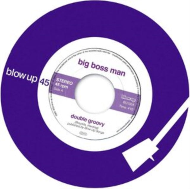 BIG BOSS MAN | DOUBLE GROOVY/TRANS-PACIFIC EXPRESS | 7IN VINYL