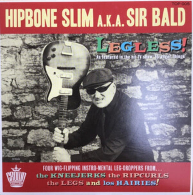 HIPBONE SLIM A.K.A. SIR BALD | LEGLESS! | 7IN VINYL