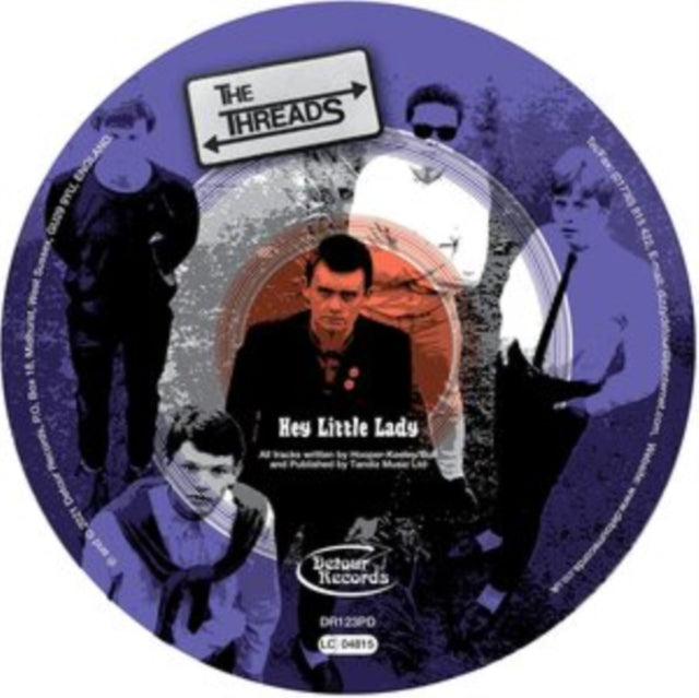 THREADS | HEY LITTLE LADY EP (PICTURE DISC) | 7IN VINYL