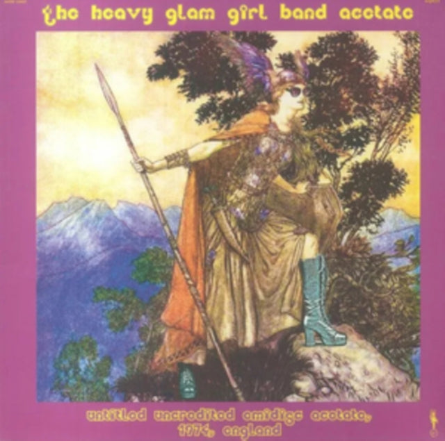 HEAVY GLAM GIRL BAND | ACETATE | VINYL RECORD (LP)