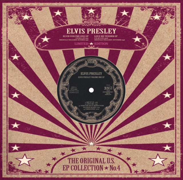 PRESLEY, ELVIS | U.S. EP COLLECTION VOL 2 (WHITE VINYL) | 10IN VINYL