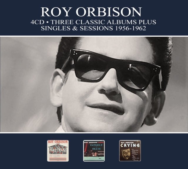 ORBISON, ROY | THREE CLASSIC ALBUMS PLUS SINGLES & SESSIONS 1956-1962 | CD