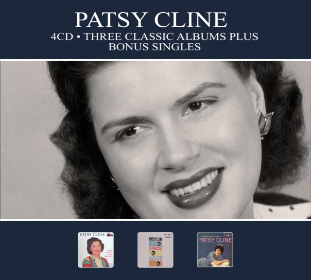 CLINE, PATSY | THREE CLASSIC ALBUMS PLUS BONUS SINGLES | CD