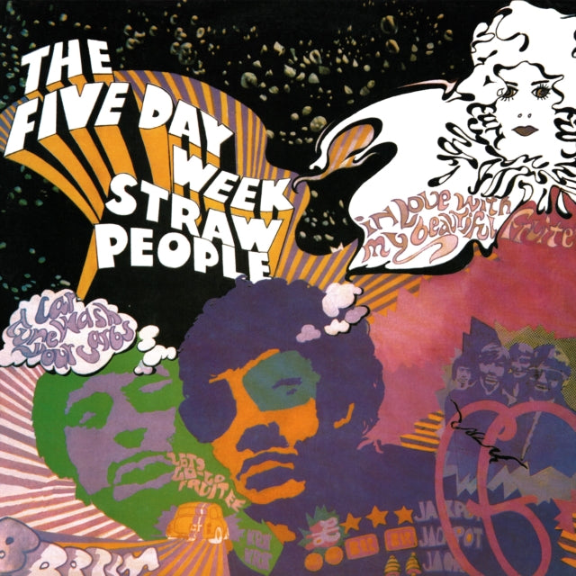 FIVE DAY WEEK STRAW PEOPLE | FIVE DAY WEEK STRAW PEOPLE (STRAW COLOUR VINYL/180G) | VINYL RECORD (LP)
