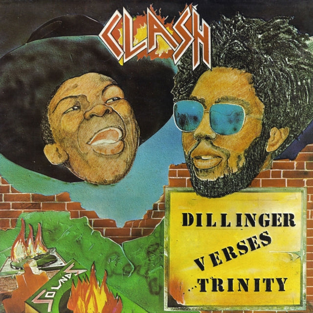 DILLINGER VS TRINITY | CLASH (RED VINYL) | VINYL RECORD (LP)