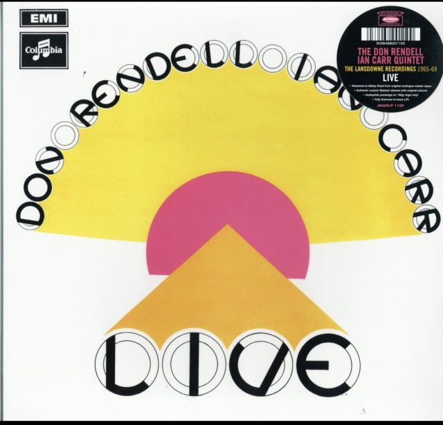 CARR, RENDELL-IAN QUINTETDON | LIVE | VINYL RECORD (LP)