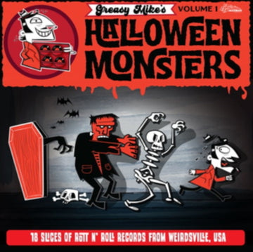 VARIOUS ARTISTS | GREASY MIKE'S VOLUME 1: HALLOWEEN MONSTERS | VINYL RECORD (LP)