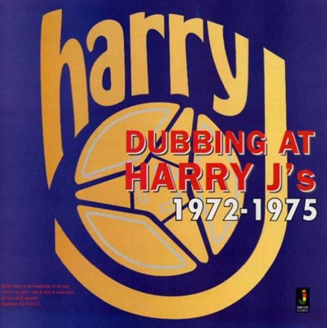 HARRY J ALL STARS | DUBBING AT HARRY J'S 1972-1975 | VINYL RECORD (LP)