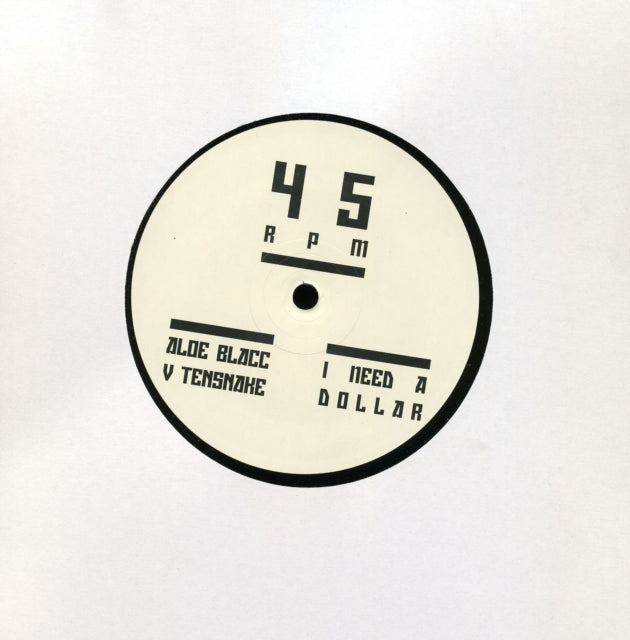 ALOE BLACC | I NEED A DOLLAR - TENSNAKE REMIX | VINYL RECORD (LP)