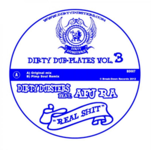 DIRTY DUBSTERS | REAL SHIT | VINYL RECORD (LP)