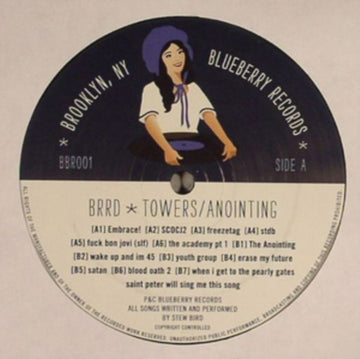 BRRD | TOWERS / ANOINTING | VINYL RECORD (LP)