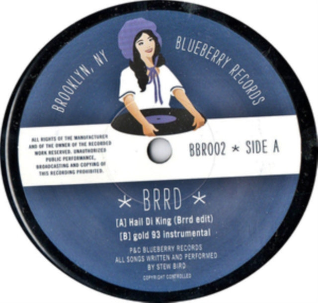 BRRD | HAIL DI KING / GOLD 93 | VINYL RECORD (LP)