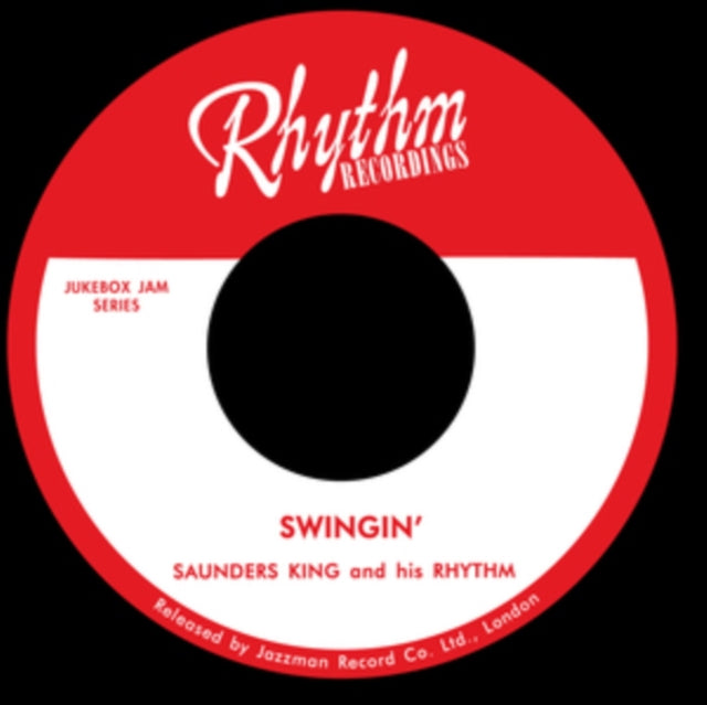 SAUNDERS KING | SWINGIN' / LAZY WOMAN BLUES | VINYL RECORD (LP)