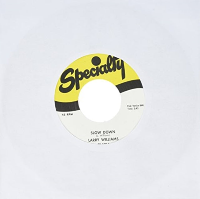 WILLIAMS, LARRY | SLOW DOWN / DIZZY MISS LIZZY | VINYL RECORD (LP)