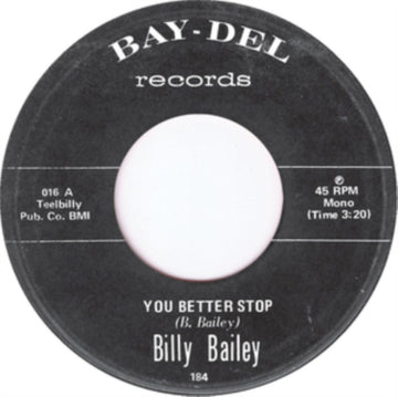 YOU BETTER STOP | 7IN VINYL