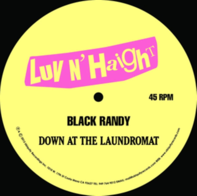 BLACK RANDY | DOWN AT THE LAUNDROMAT / GIVE IT UP OR TURN IT LOOSE | VINYL RECORD (LP)