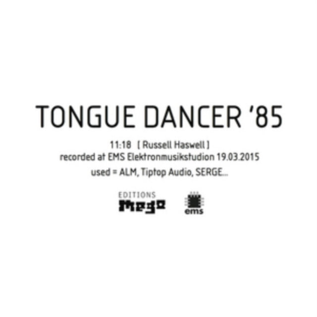 HASWELL, RUSSELL | TONGUE DANCER '85 | 12IN VINYL