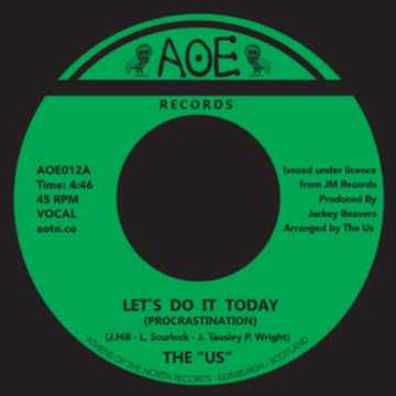 US | LET'S DO IT TODAY (PROCRASTINATION) | VINYL RECORD (LP)