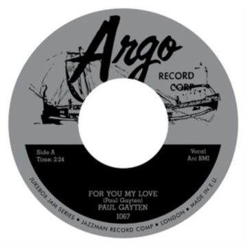 FOR YOU MY LOVE / DOWN BOY | 7IN VINYL