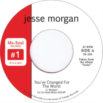 MORGAN, JESSE | YOU'VE CHANGED FOR THE WORST | VINYL RECORD (LP)