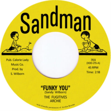 FUGITIVES | FUNKY YOU | VINYL RECORD (LP)