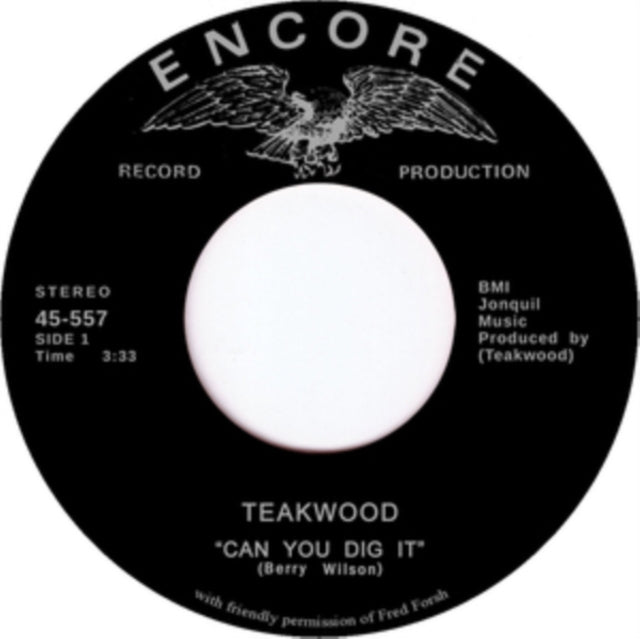 TEAKWOOD | CAN YOU DIG IT | VINYL RECORD (LP)