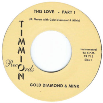THIS LOVE PART 1 & 2 | 7IN VINYL