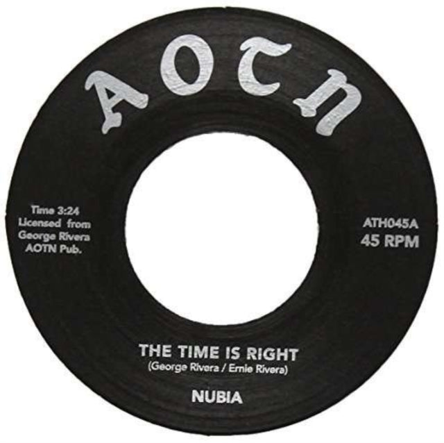 NUBIA | TIME IS RIGHT | VINYL RECORD (LP)